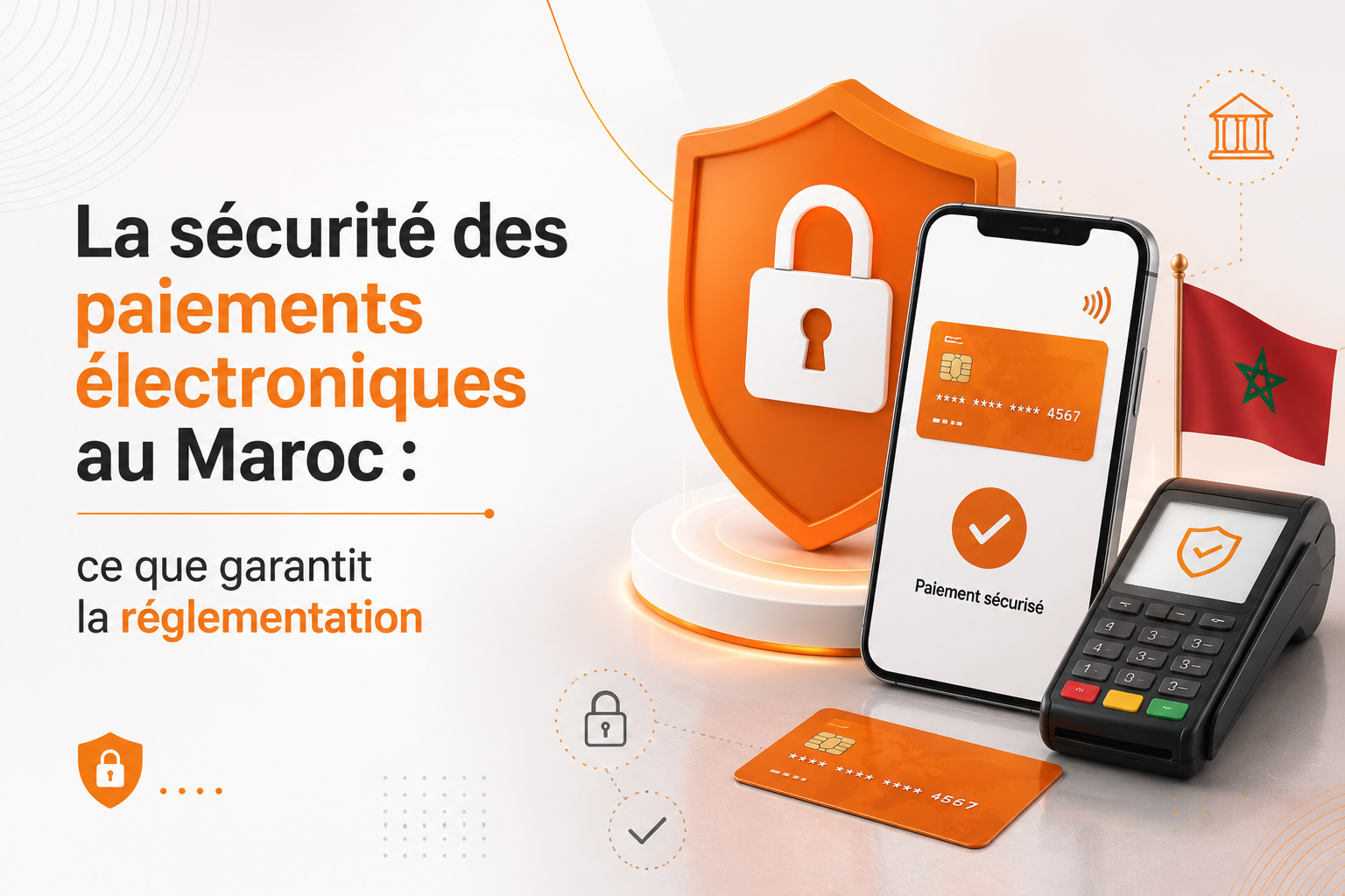 La sécurité des paiements électroniques au Maroc : ce que garantit la réglementation